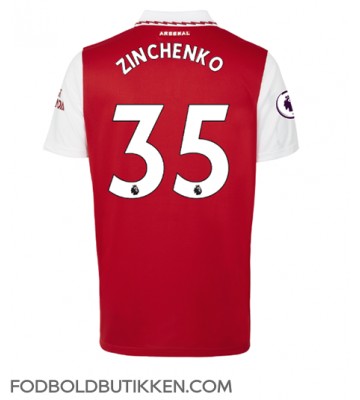 Arsenal Oleksandr Zinchenko #35 Hjemmebanetrøje 2022-23 Kortærmet